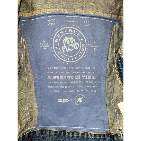 Limited Edition! Pink Floyd Animals Trunk Ltd Denim Jacket - Picture 9 of 9